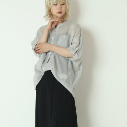 スタンドカラードルマンシアーシャツ 613763