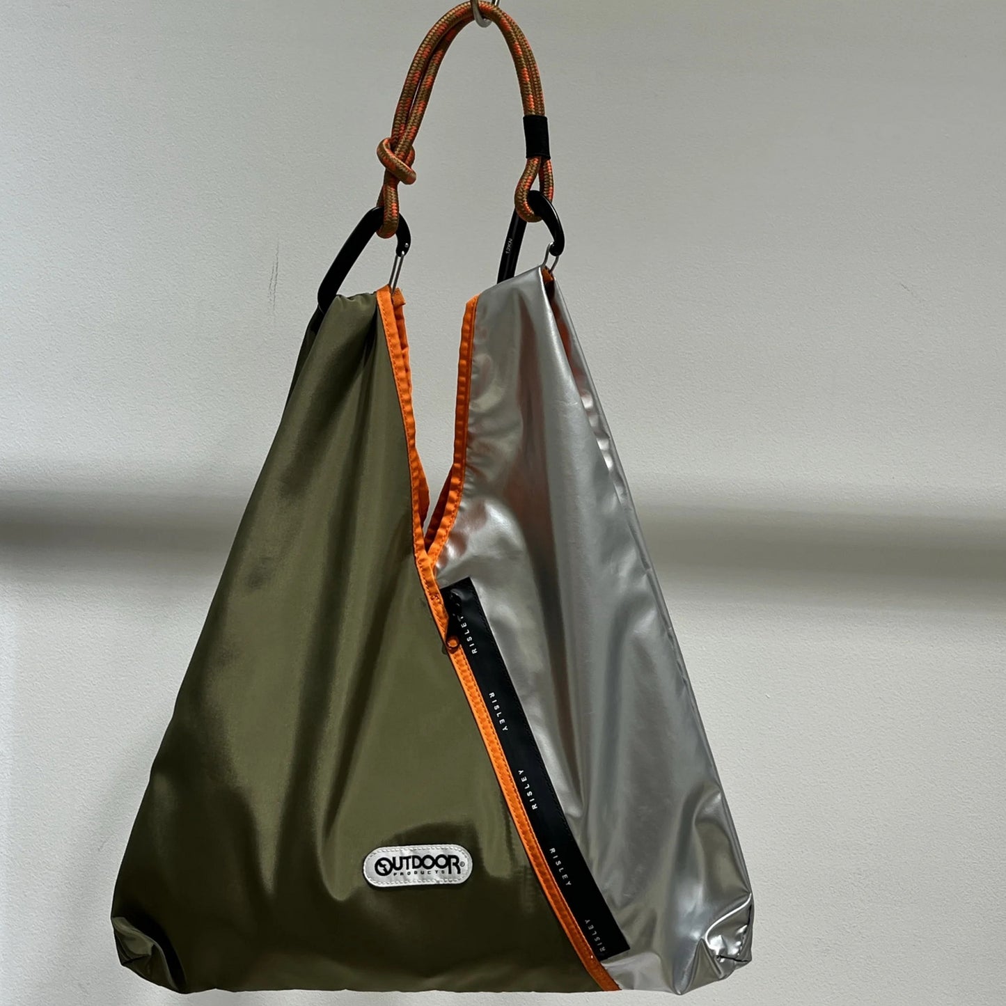 トライアングルバイカラーバッグ  R2501TBG34