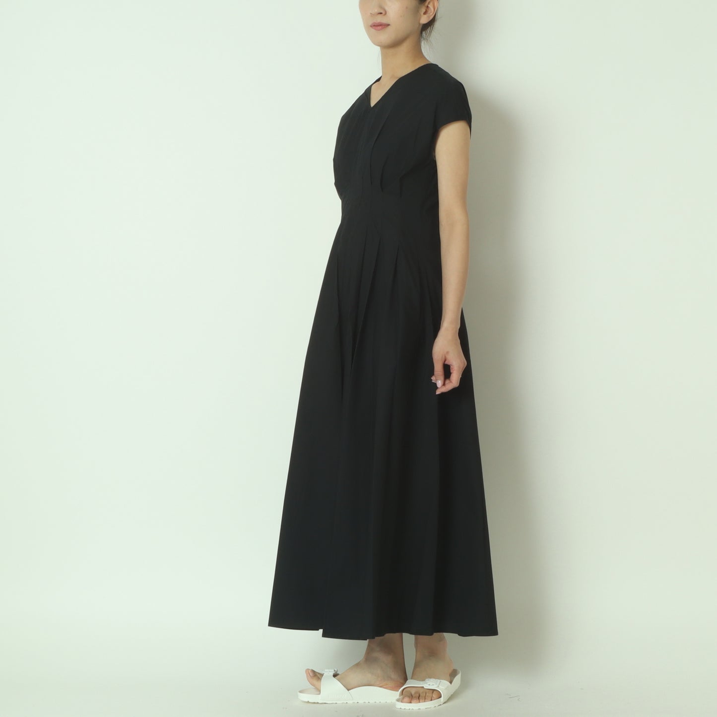 ロマンティックタックドレスワンピース H325107