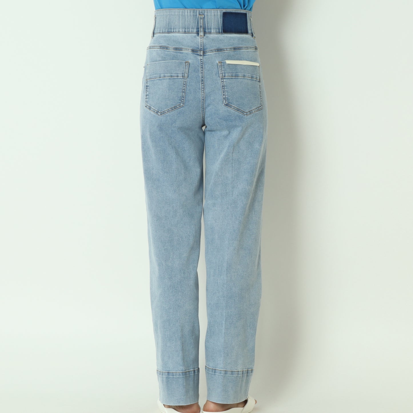 ハイウエストワイドデニムパンツ　C7528499-2