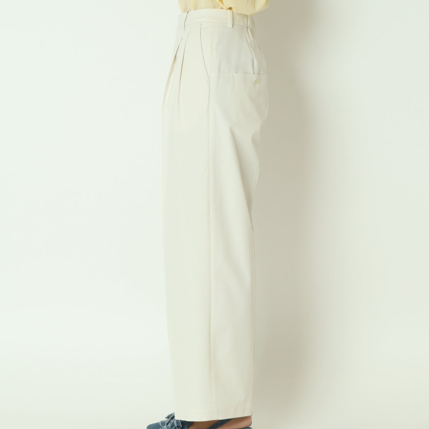 レーヨンツイルタックパンツ 251A1306