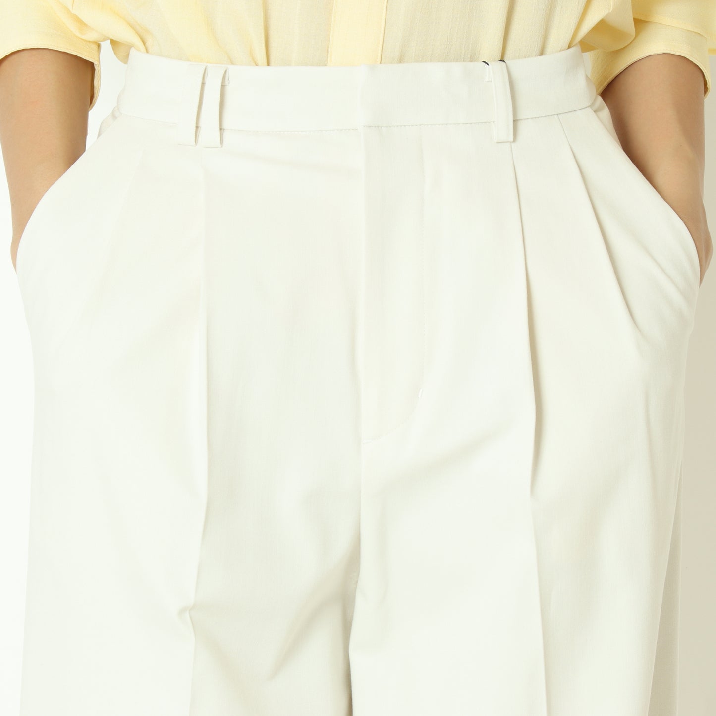 レーヨンツイルタックパンツ 251A1306
