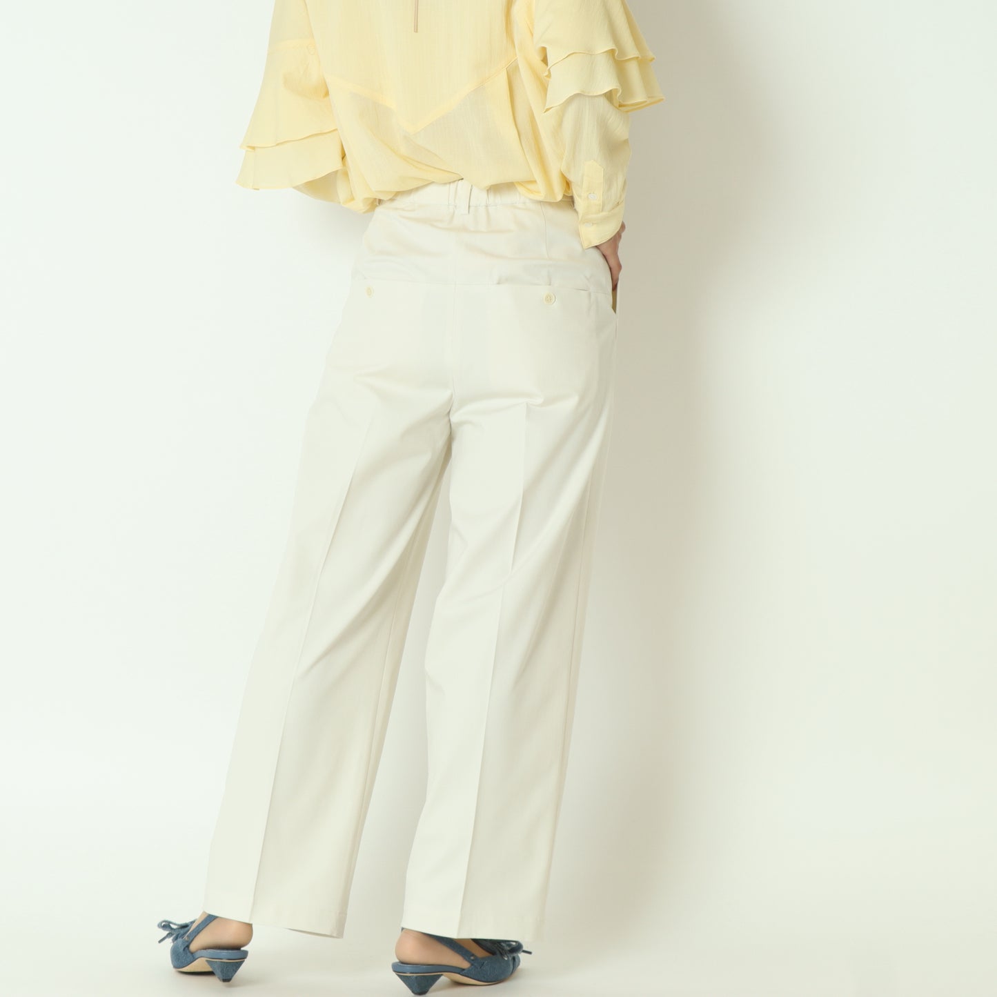 レーヨンツイルタックパンツ 251A1306