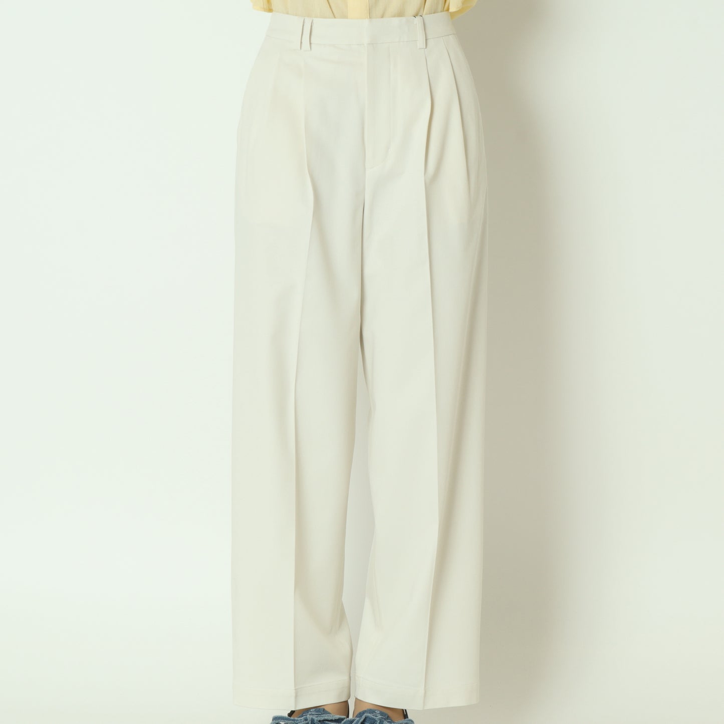 レーヨンツイルタックパンツ 251A1306