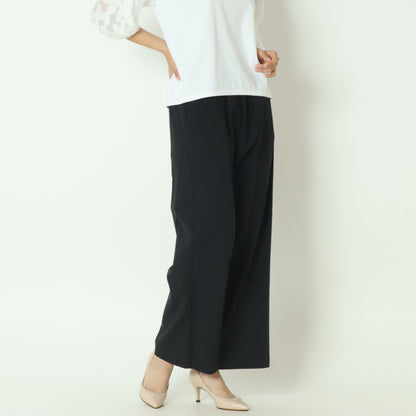 センタープレスワイドパンツ 520206