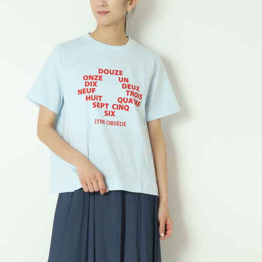 クロックロゴTシャツ　520105
