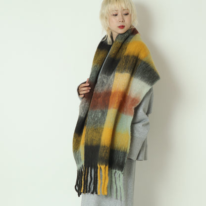 シャギーマフラー　ECHARPE40