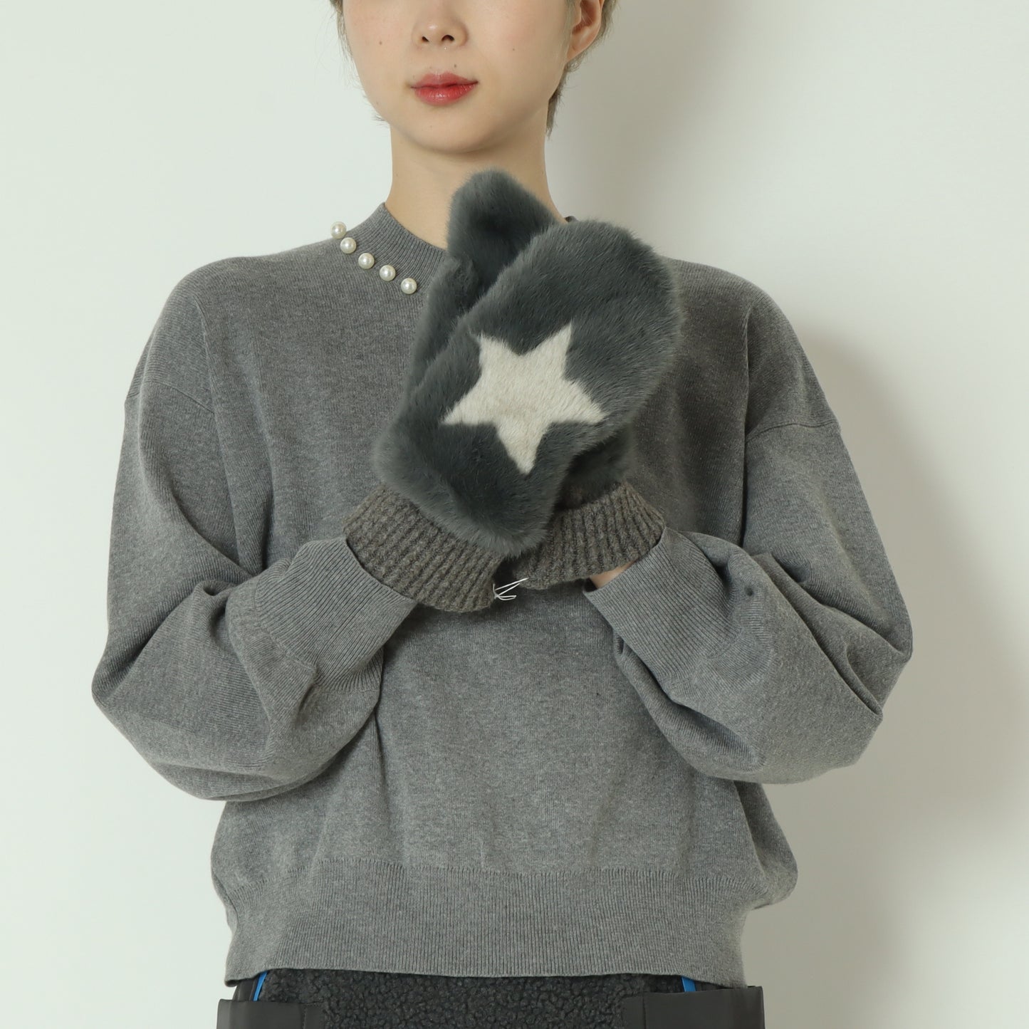 スターフェイクファーミトン  252-122204