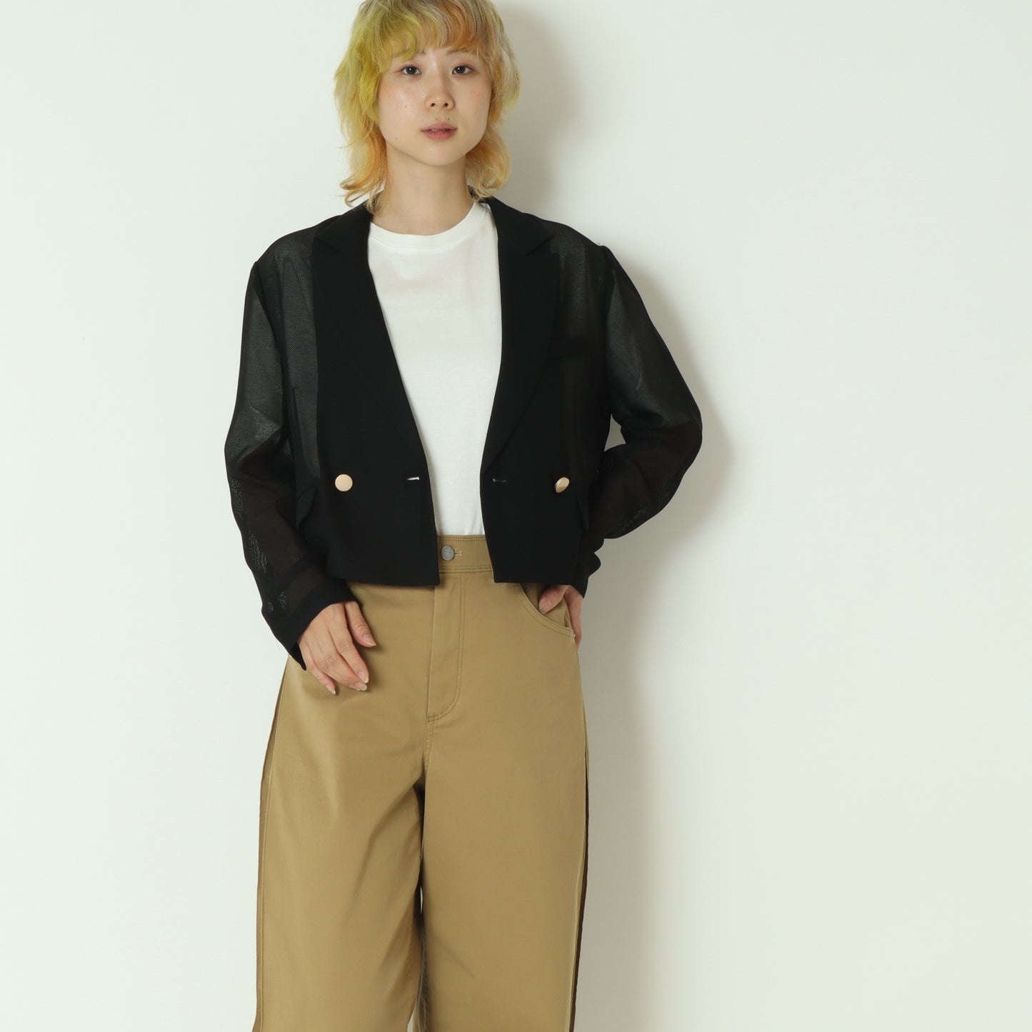 メッシュショートジャケット 80256009