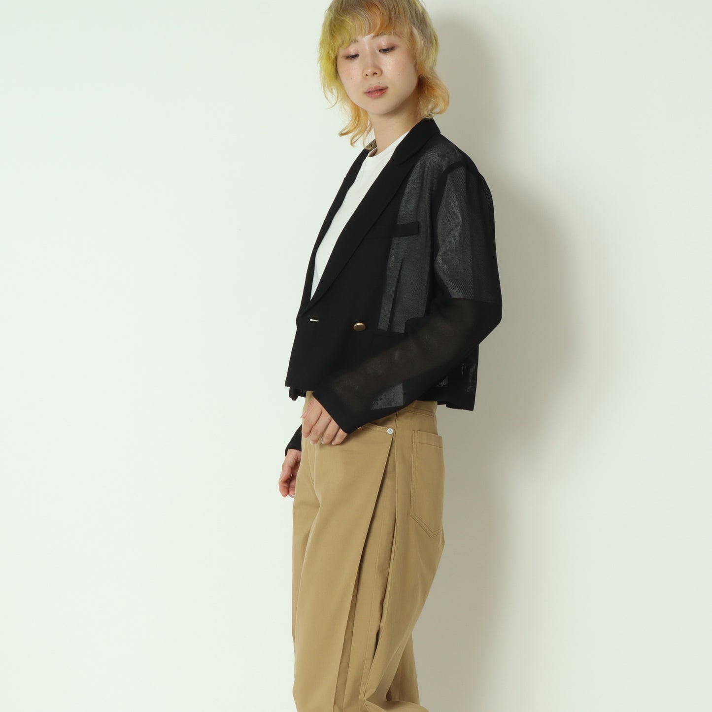 メッシュショートジャケット 80256009