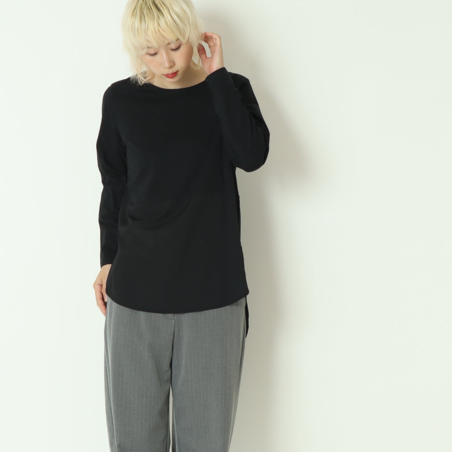 レイヤードインナーカットソー  10256163