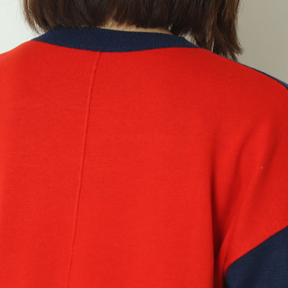 ブロック配色プルオーバーニット  10256051