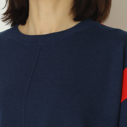 ブロック配色プルオーバーニット  10256051