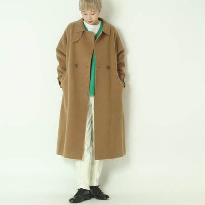 ダブルフェイスラグランコート 80256204