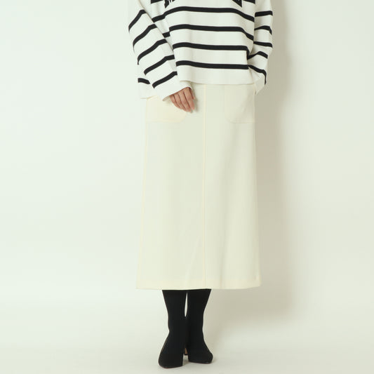 レザーラインタイトスカート  80256321