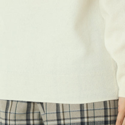 ピュアカシミアVネックニット  11256452