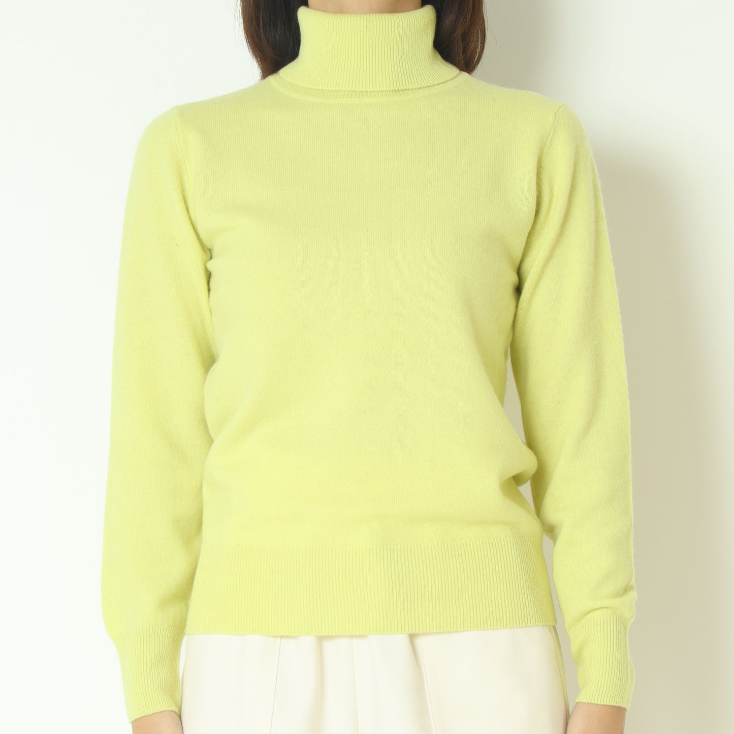 ピュアカシミアタートルニット  11256454