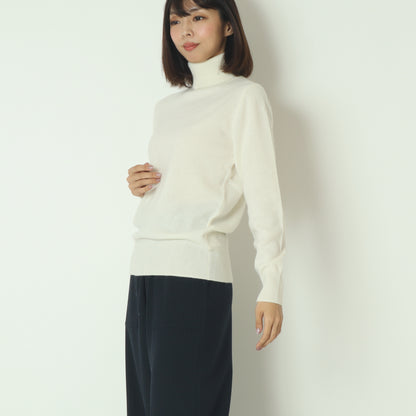 ピュアカシミアタートルニット  11256454