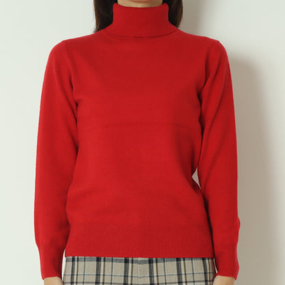 ピュアカシミアタートルニット  11256454