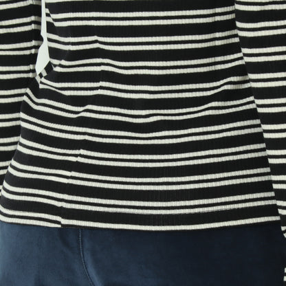 カシミアシルクソフトタッチタートルリブニット  80256500