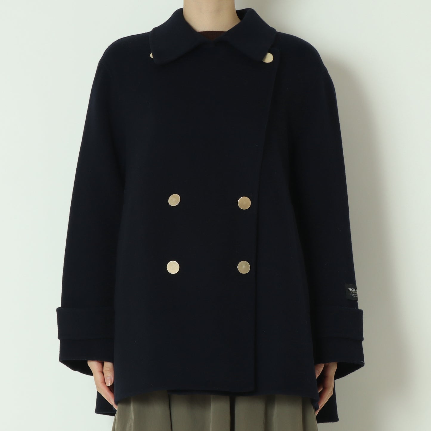 ダブルフェイスPコート  80256200