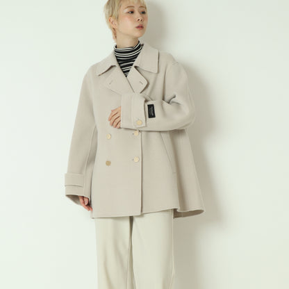 ダブルフェイスPコート  80256200