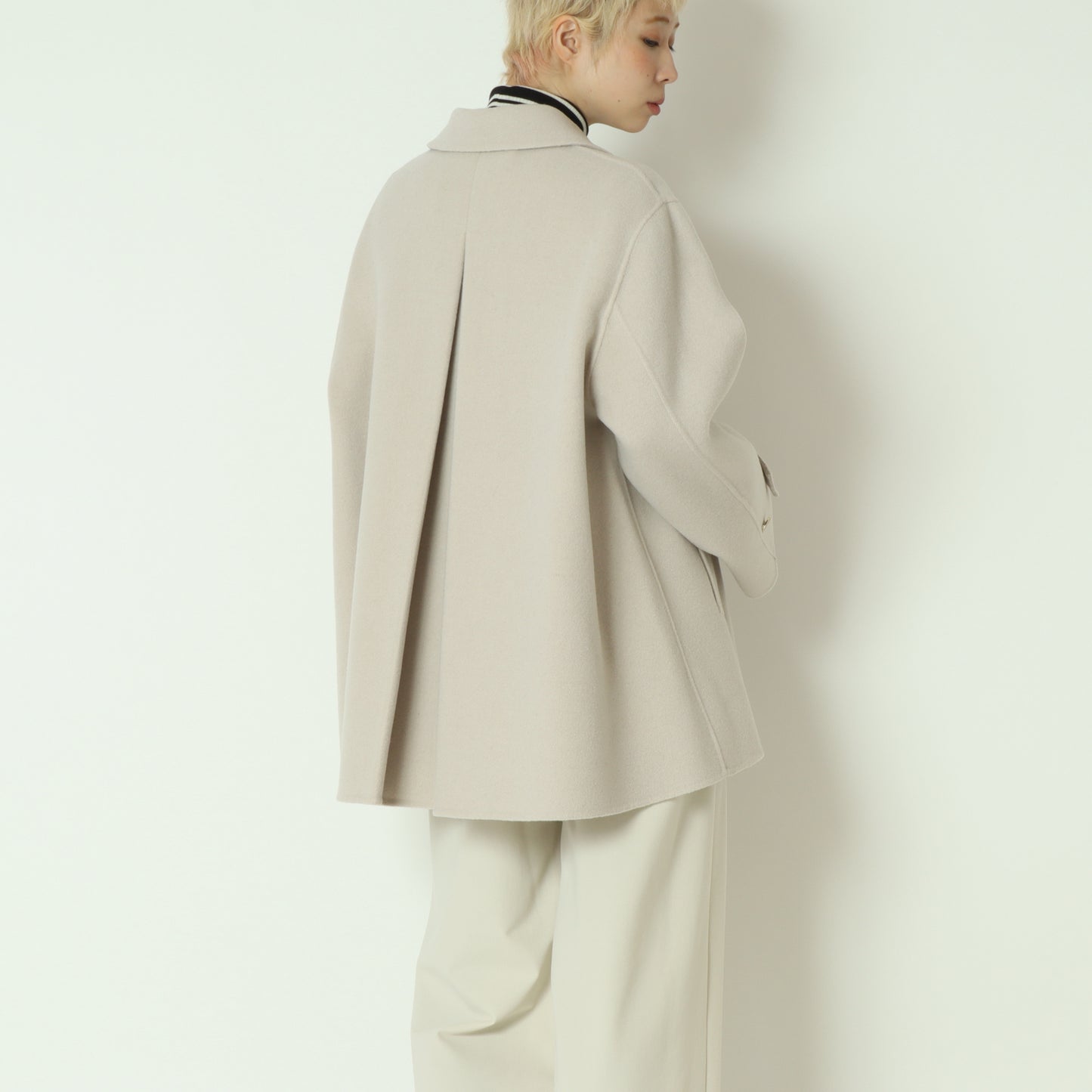 ダブルフェイスPコート  80256200