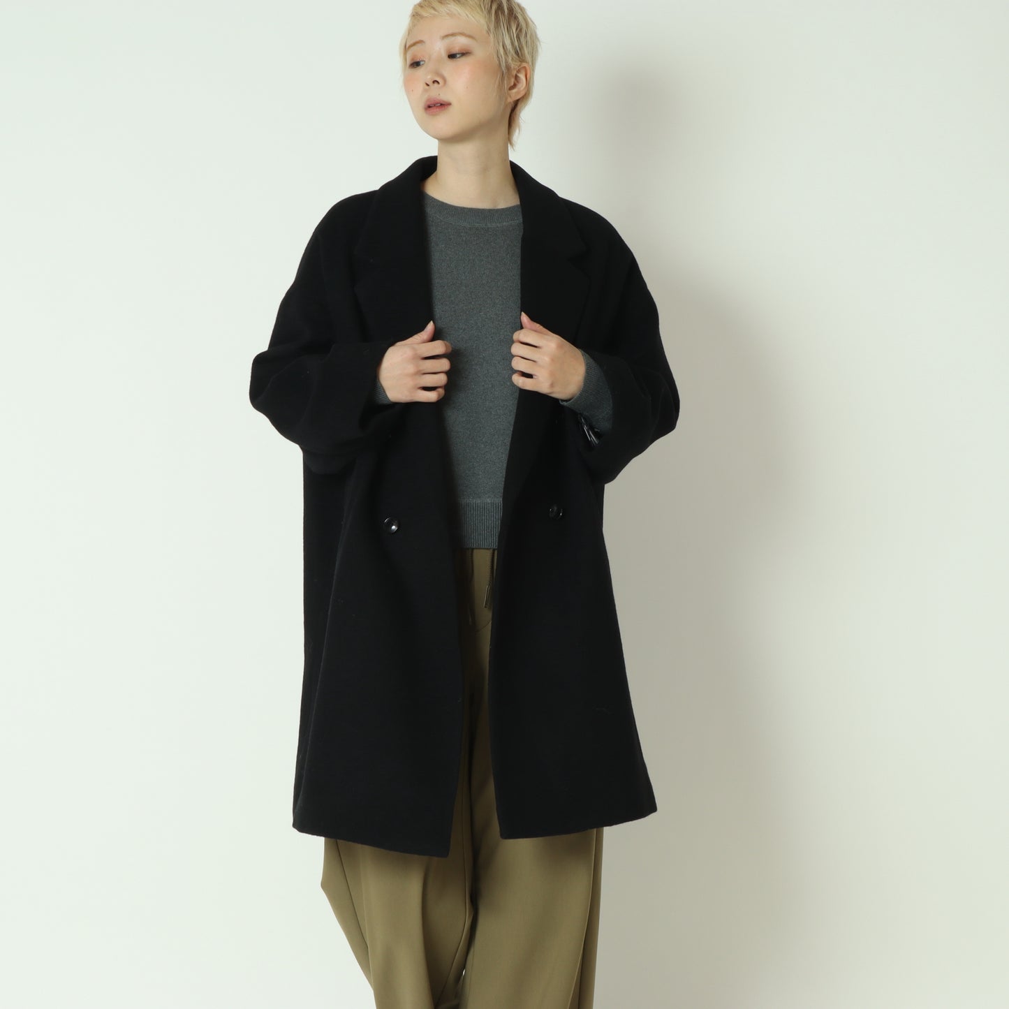 ダブルジャケットコート  80256400