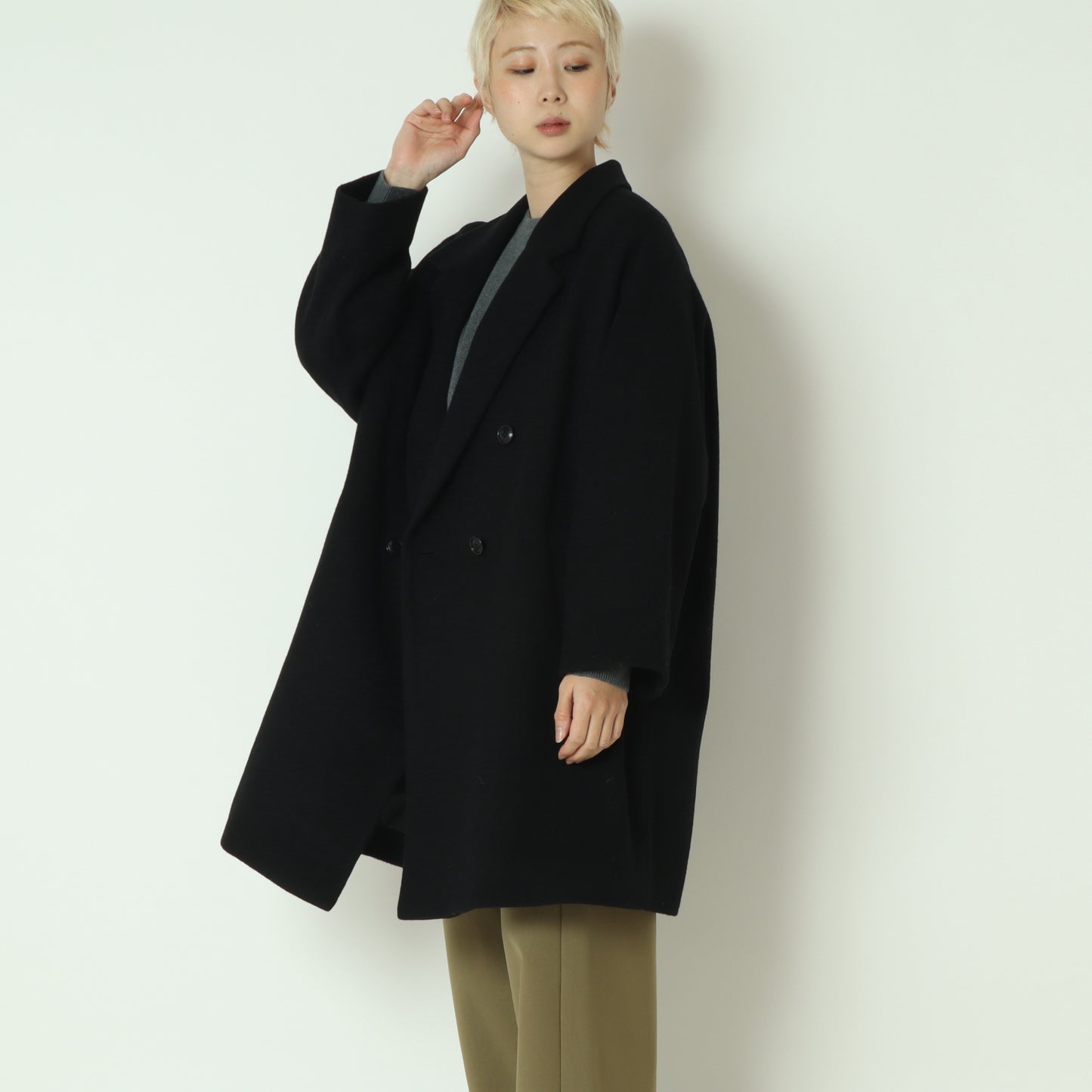 ダブルジャケットコート  80256400