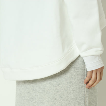 裏起毛刺繍スウェットプルオーバー 80256507