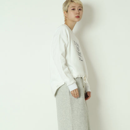 裏起毛刺繍スウェットプルオーバー 80256507