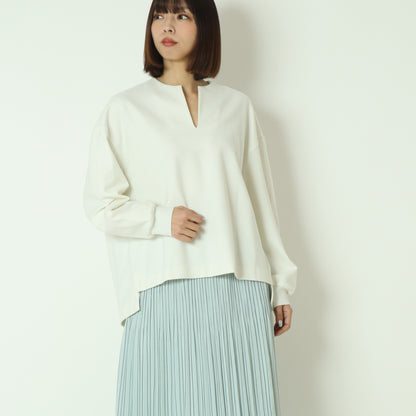 ソフト起毛ストレッチプルオーバー 80256510