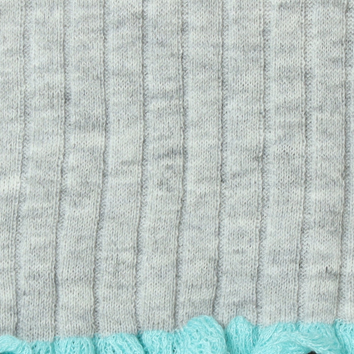 フリルクルーネックリブニット 80256532