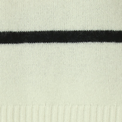 ウォッシャブルウールボーダーニット 80256577