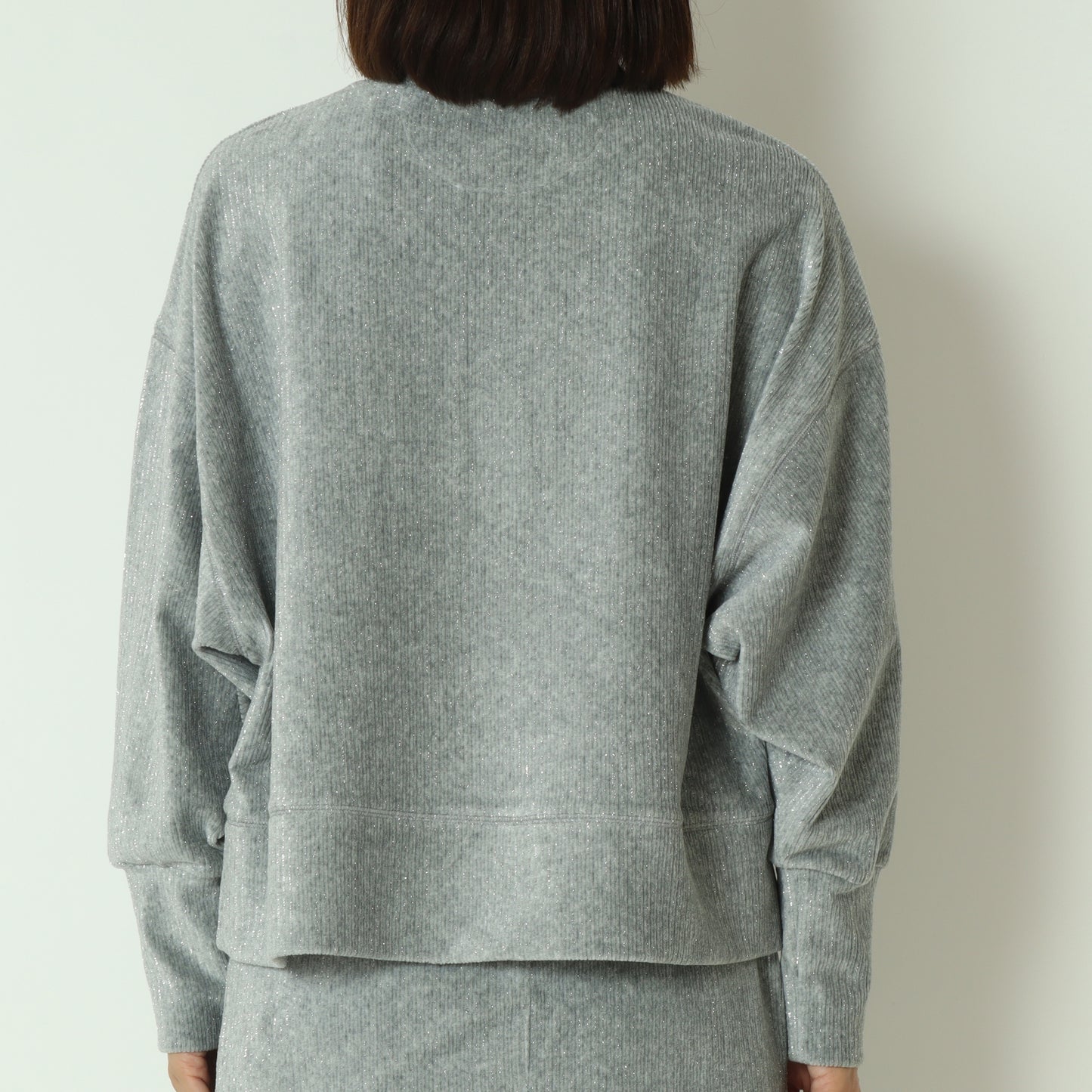 ラメコーデュロイカットソー  8921026