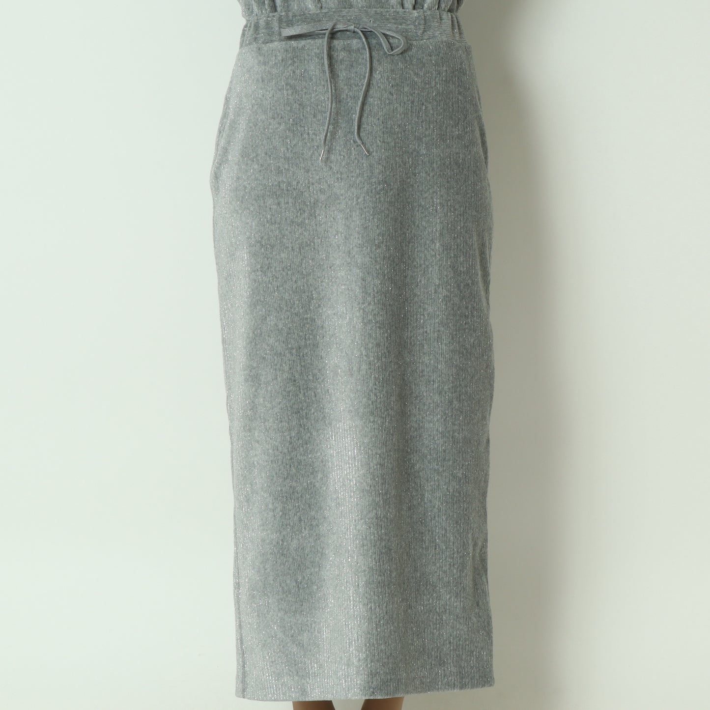 ラメコーデュロイロングスカート  8921027