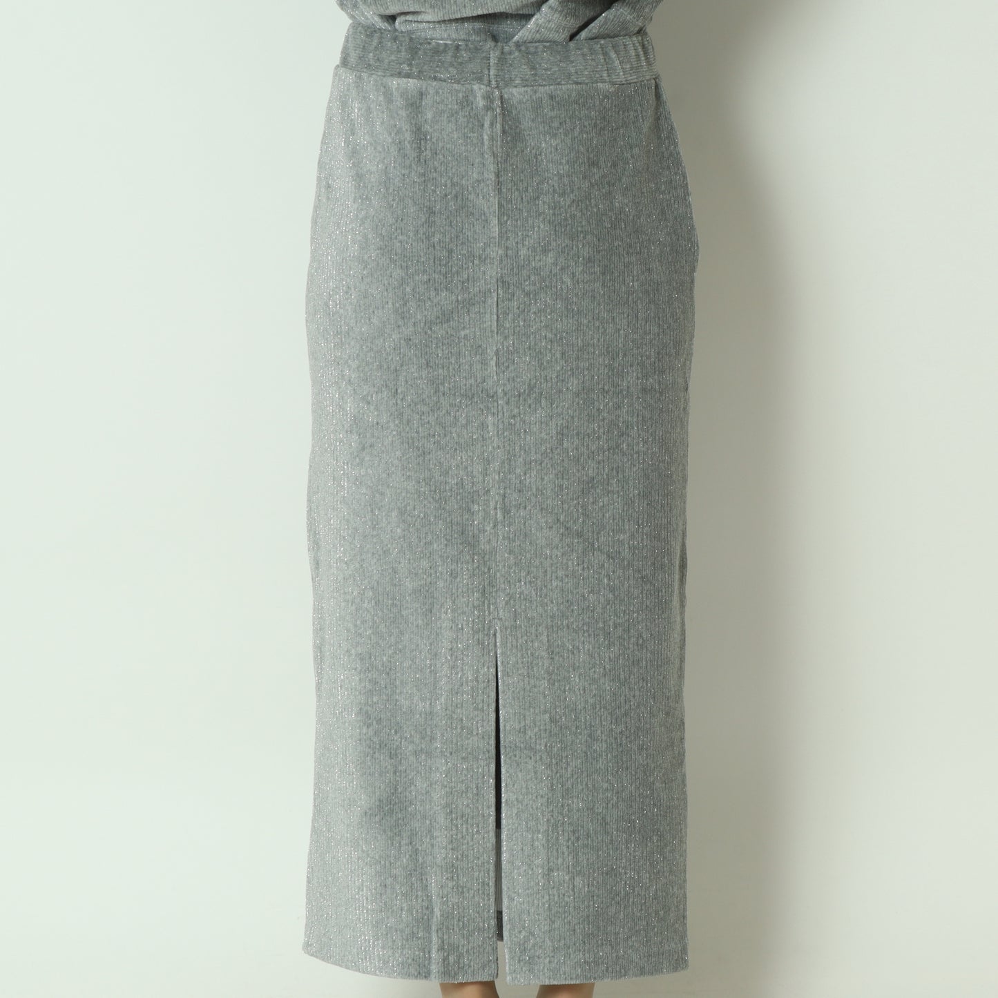 ラメコーデュロイロングスカート  8921027