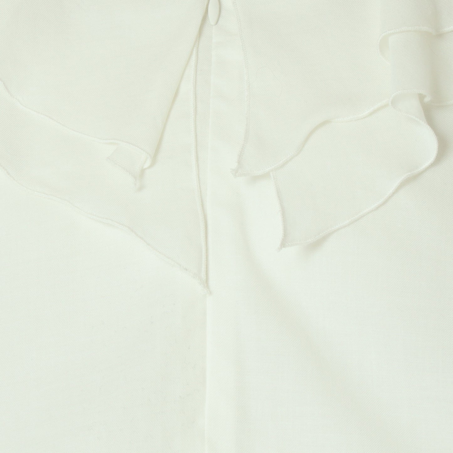 フリルネックシアーブラウス  897476