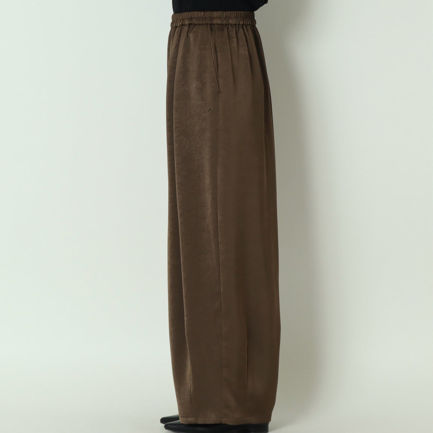 サテンワイドパンツ　8868669