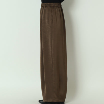 サテンワイドパンツ　8868669