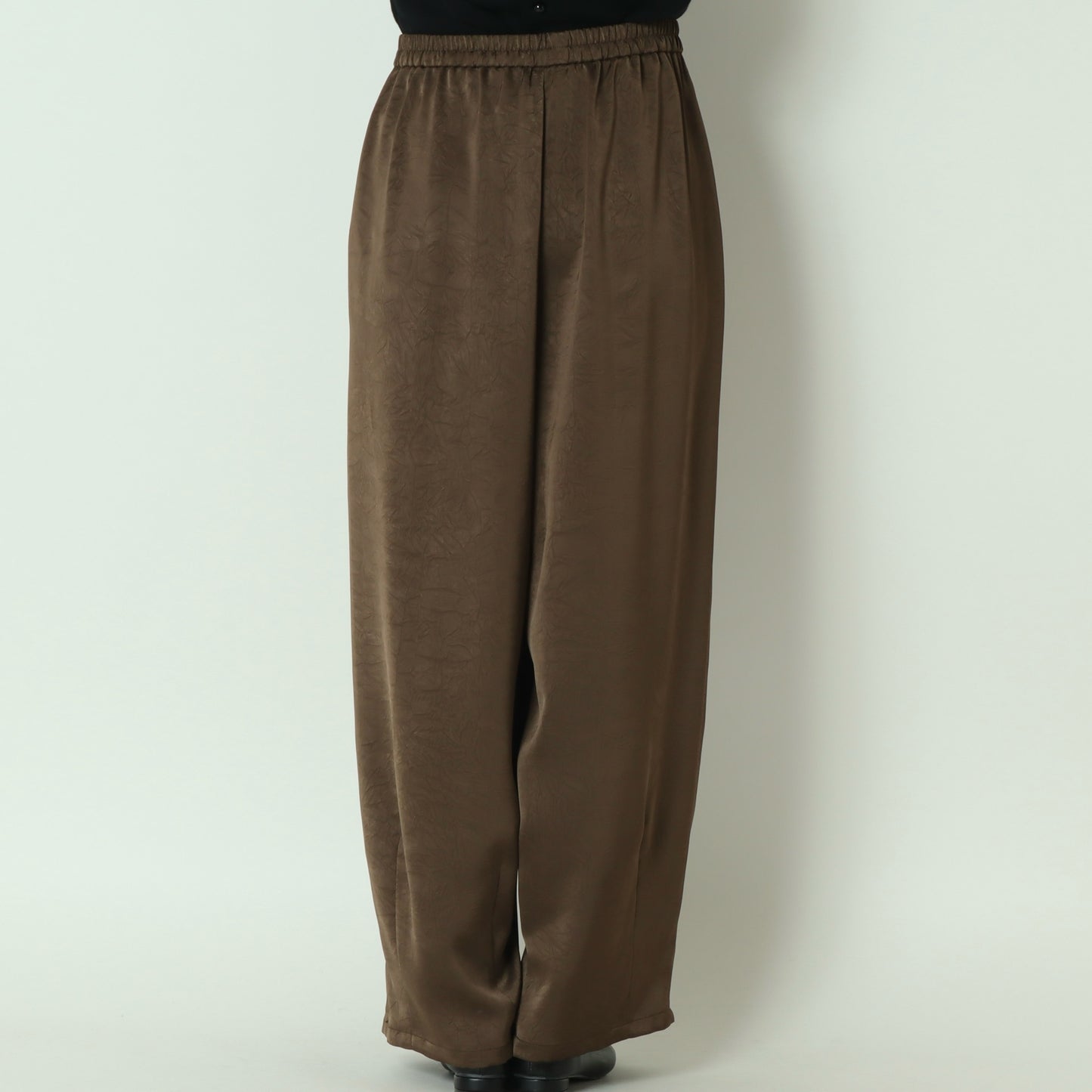 サテンワイドパンツ　8868669