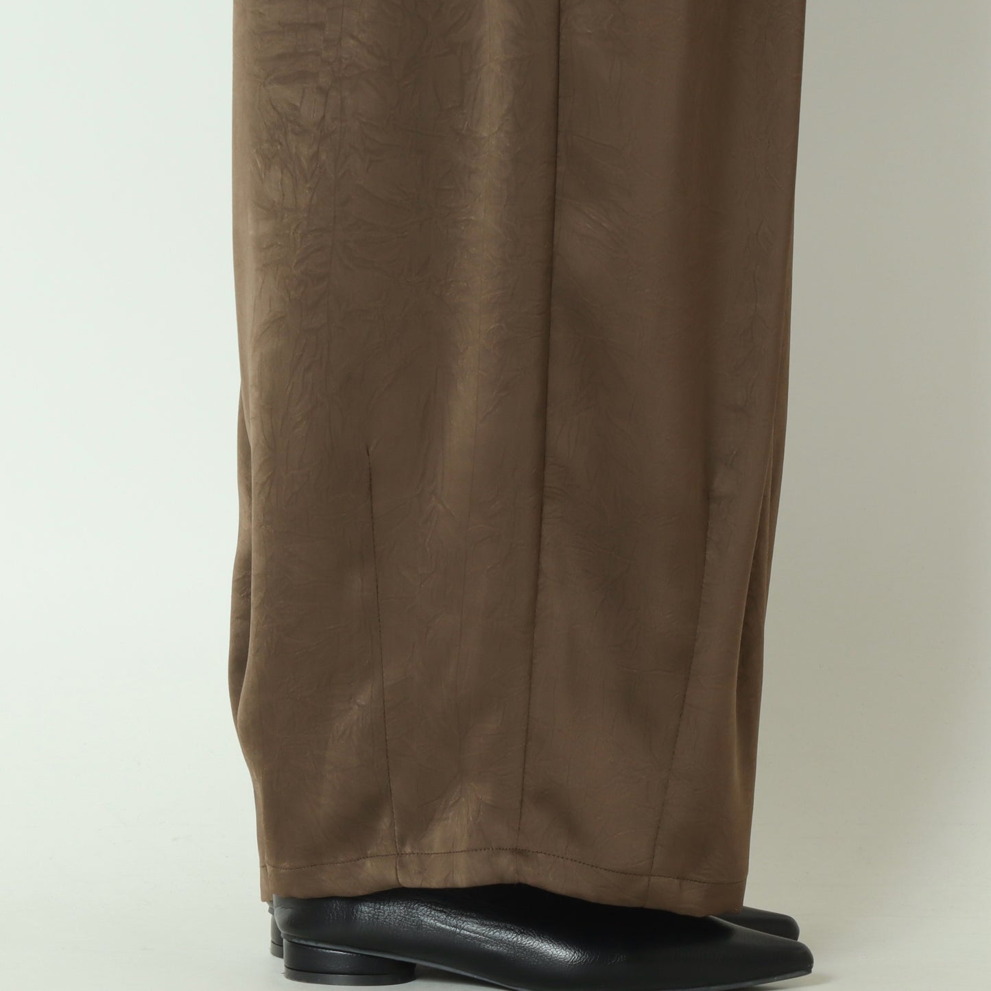 サテンワイドパンツ　8868669