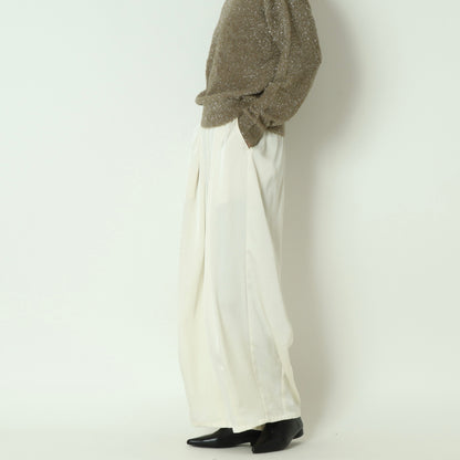 サテンワイドパンツ　8868669