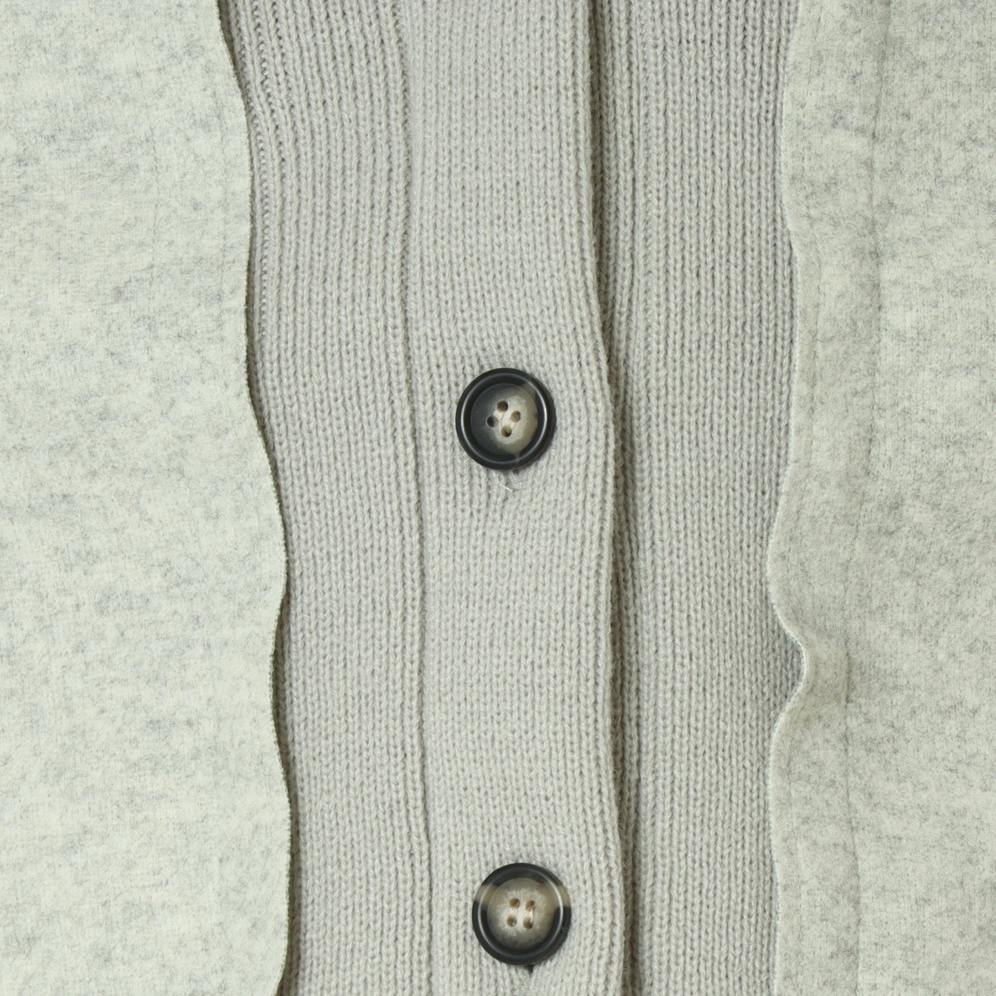 ニット切替メルトンVネックカーディガン　8868375