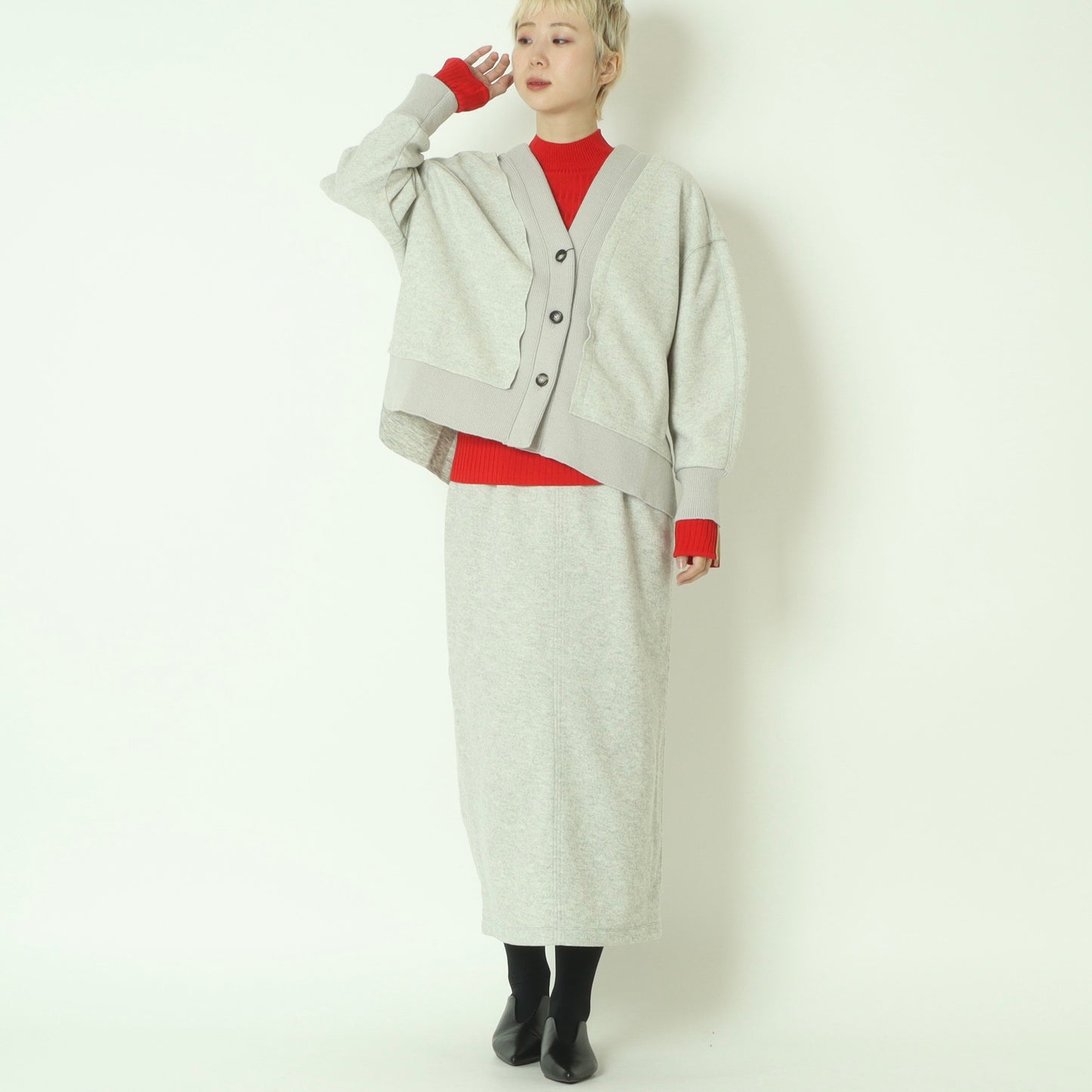 メルトンナロースカート 8868555