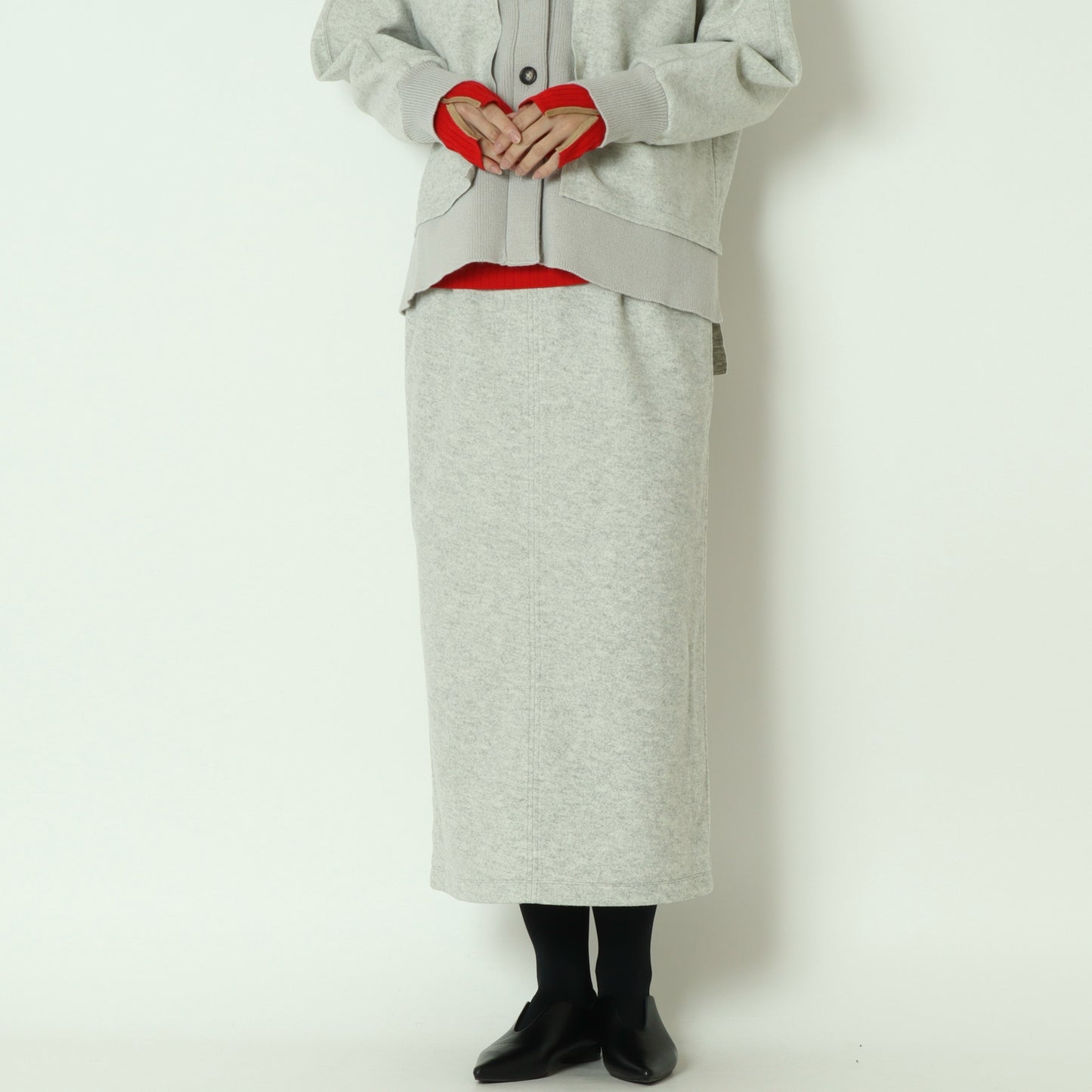 メルトンナロースカート 8868555