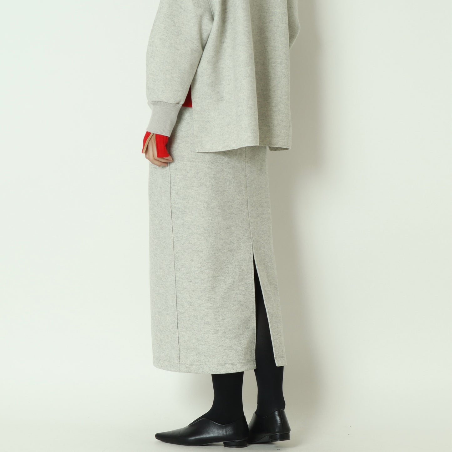 メルトンナロースカート 8868555