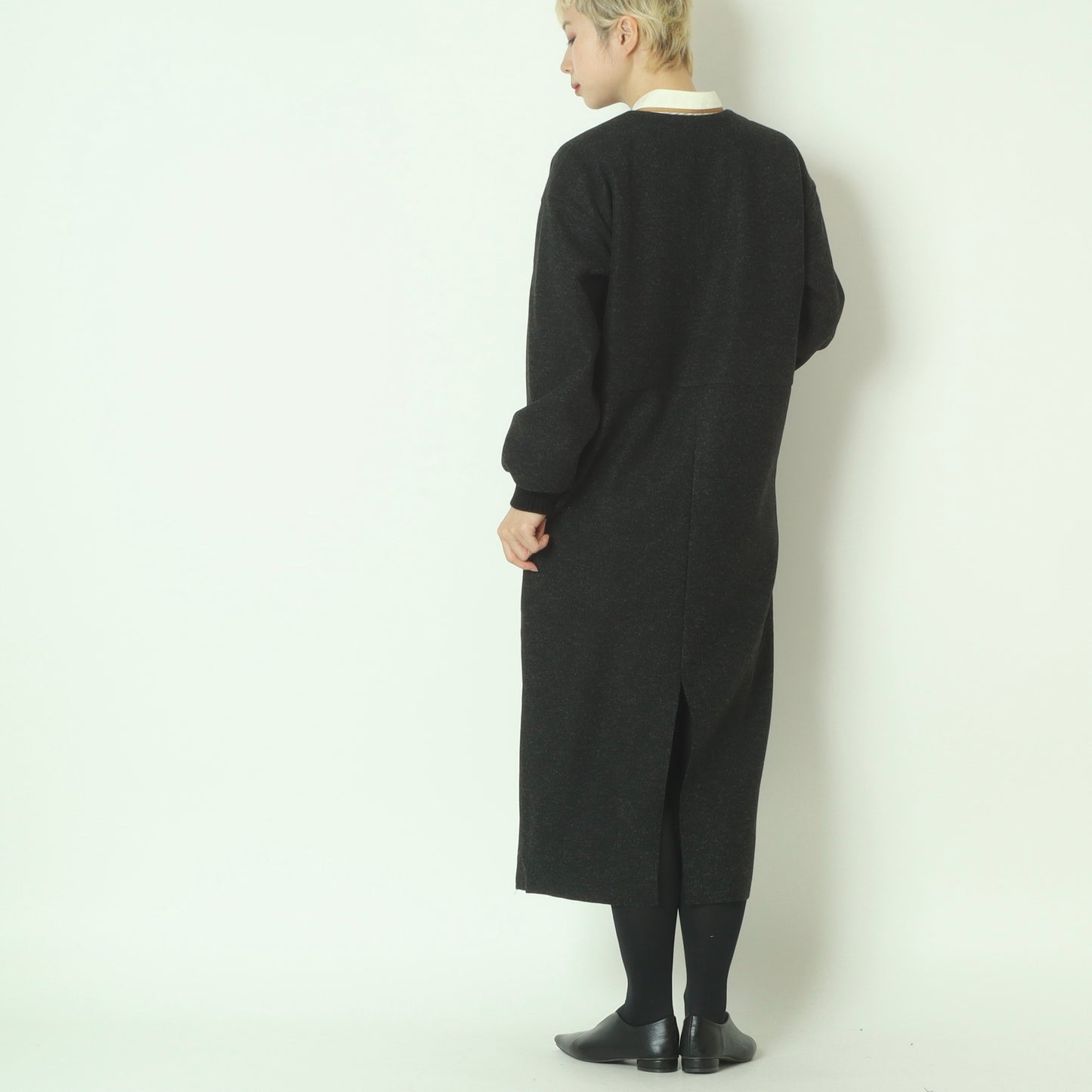 ソフトニットメルトンワンピース 8868755