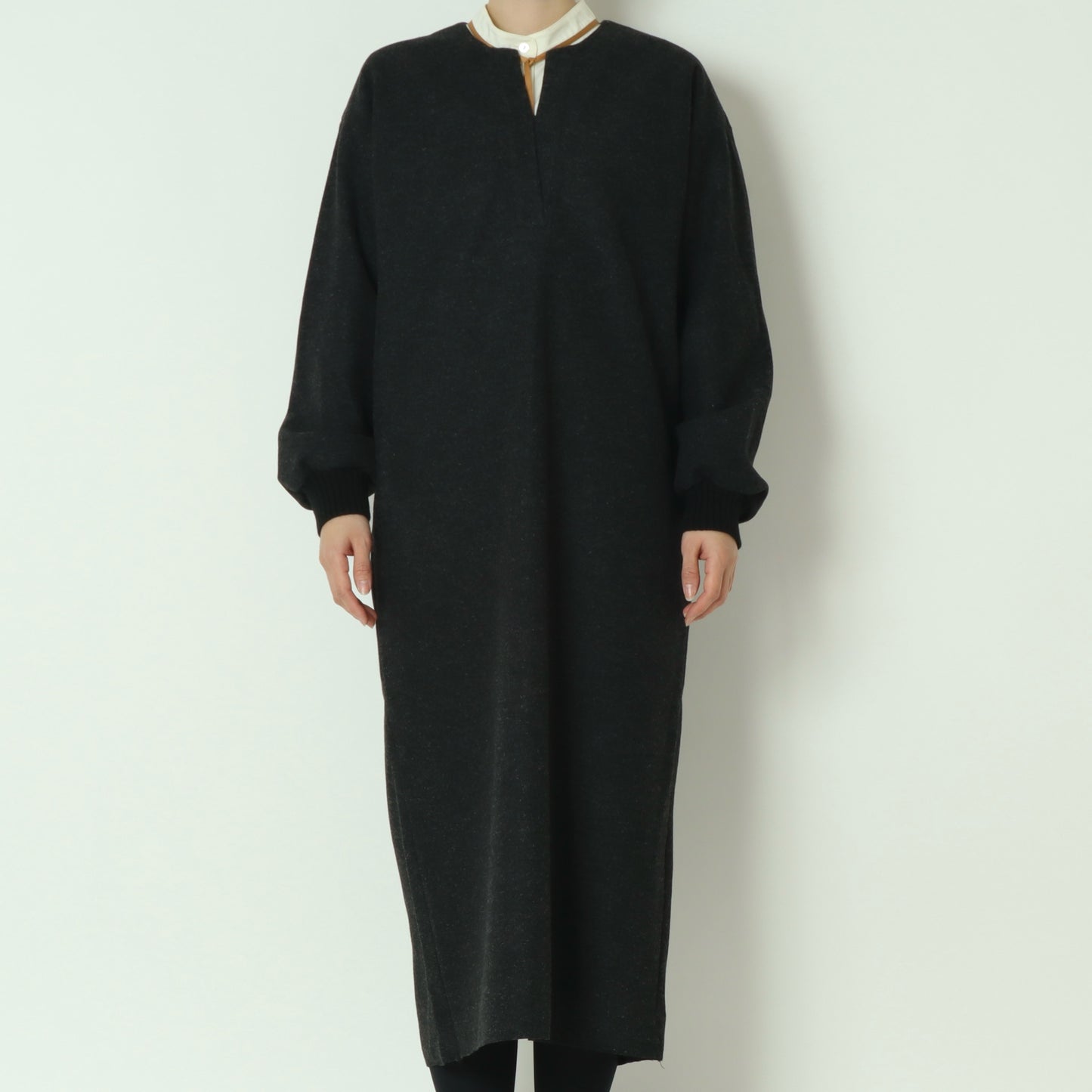 ソフトニットメルトンワンピース 8868755