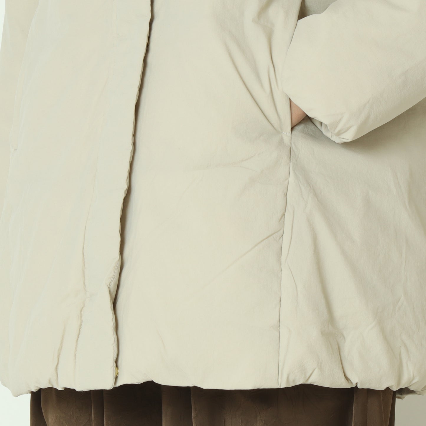 マイクロタフタパフカラーダウンジャケット 8559102